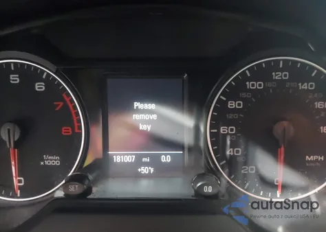 2011 Audi Q5 3.2 Premium Plus z USA, uszkodzony, nr VIN WA1DKAFP0BA025882